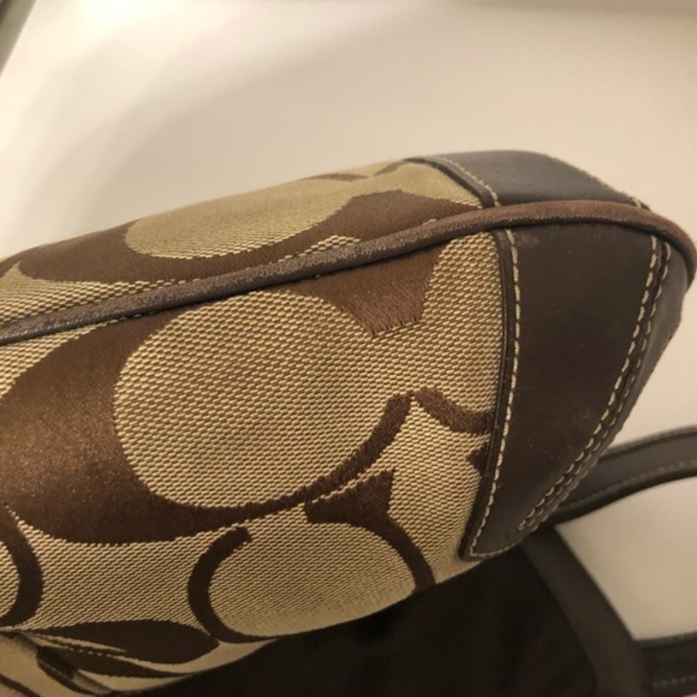 COACH 11257 ergo brown signature c hobo bag vintage y2k rare - Picture 6 of 16